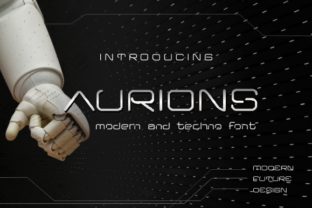 Aurions: A Clean Display Font for Modern Marketing Designs