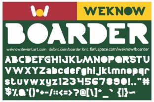 Boarder Font: Bold Display Typography for Digital Marketing