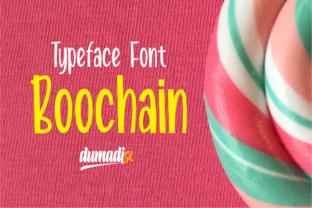 Boochain Font: Elevating Cute Branding and Display Design