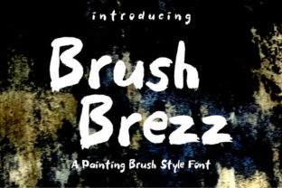 Brush Brezz: A Playful Display Font That Elevates Creative Branding