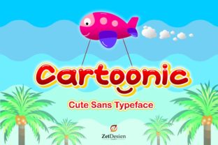 Cartoonic: A Cute Display Font for Handmade Labels, Invitations, and Creative Crafts