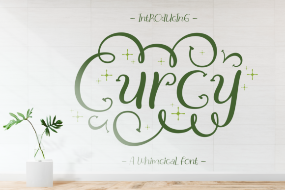 Curcy Font: Elegant Script Typography for Web Design