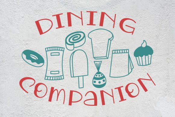 Dining Companion: A Display Font That Elevates Small Business Branding