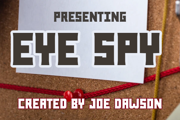 Eye Spy: A Vintage Display Font for Business Branding and Design