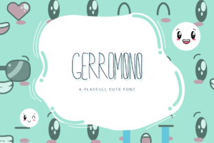 Gerromono: A Playful Display Font That Elevates Small Business Branding