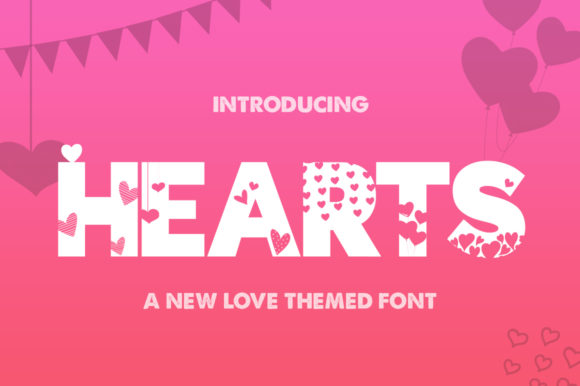 Hearts Font: Romantic Branding for Small Business