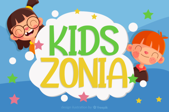 Kidszonia Font: Adding Playful Authenticity to Branding