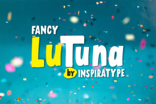 Lutuna: A Bold Display Font for Modern Branding Projects