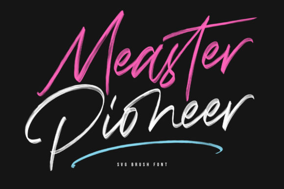 Measter Pioneer Font for Modern Editorial Design