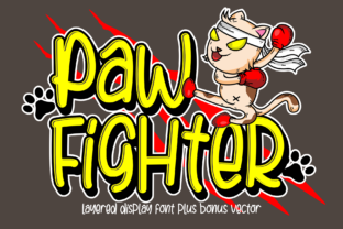 Paw Fighter Font: Adding Dynamic Charm to Editorial Layouts