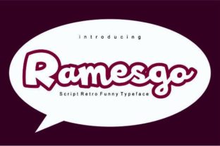 Ramesgo: A Bold Display Font for Editorial and Branding Projects
