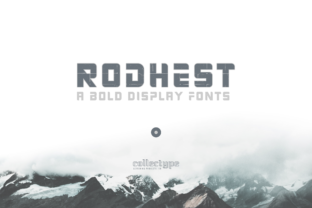 Rodhest Font: A Futuristic Display Typeface for Modern Branding