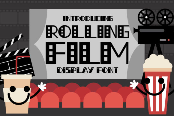 Rolling Film: A Display Font That Elevates Branding Projects