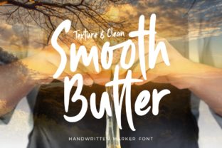 Smooth Butter: A Bold Display Font for Handmade Labels, Invitations, and More