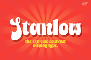 Stanlow Font: Bold Display Type for Handmade Branding
