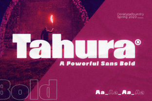 Tahura Font: Bold Luxury for Digital Marketing