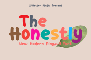 The Honestly Font: A Versatile Display Typeface for Makers