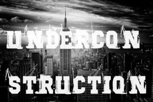 Underconstruction Font for Editorial Design and Layouts